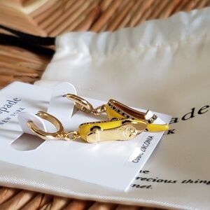 Kate Spade Taxi Flats Earrings NEW!